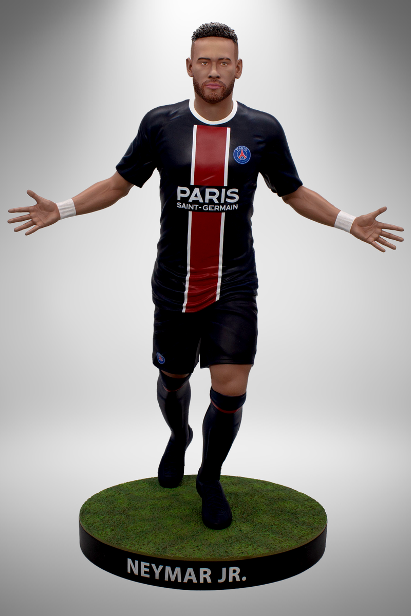 Affiche Neymar Jr. PSG – Poster Vintage Pour Fan De Football – Impression Déco