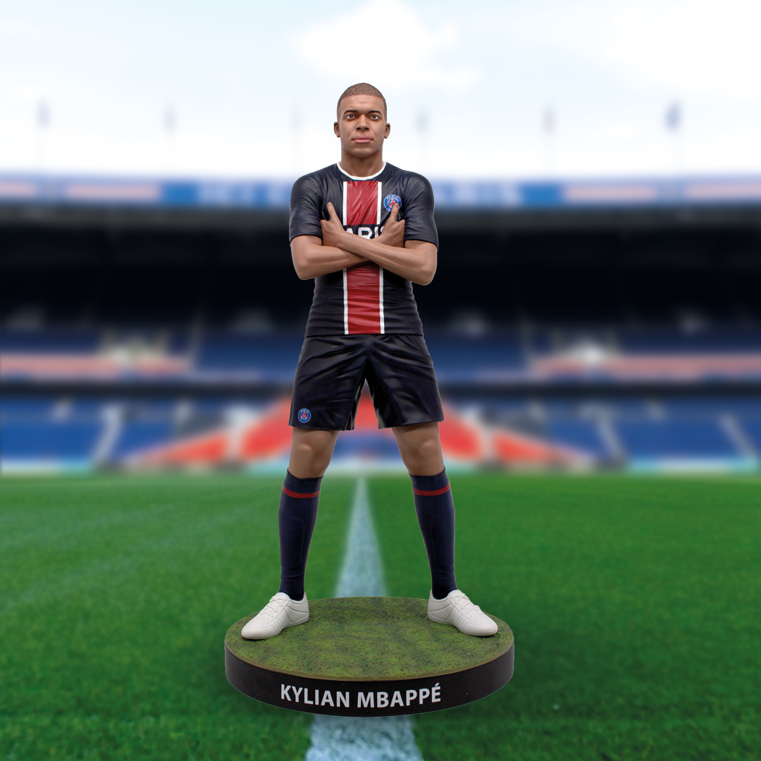 Kylian Mbappe - Official PSG - Football's Finest 60cm Resin Statue