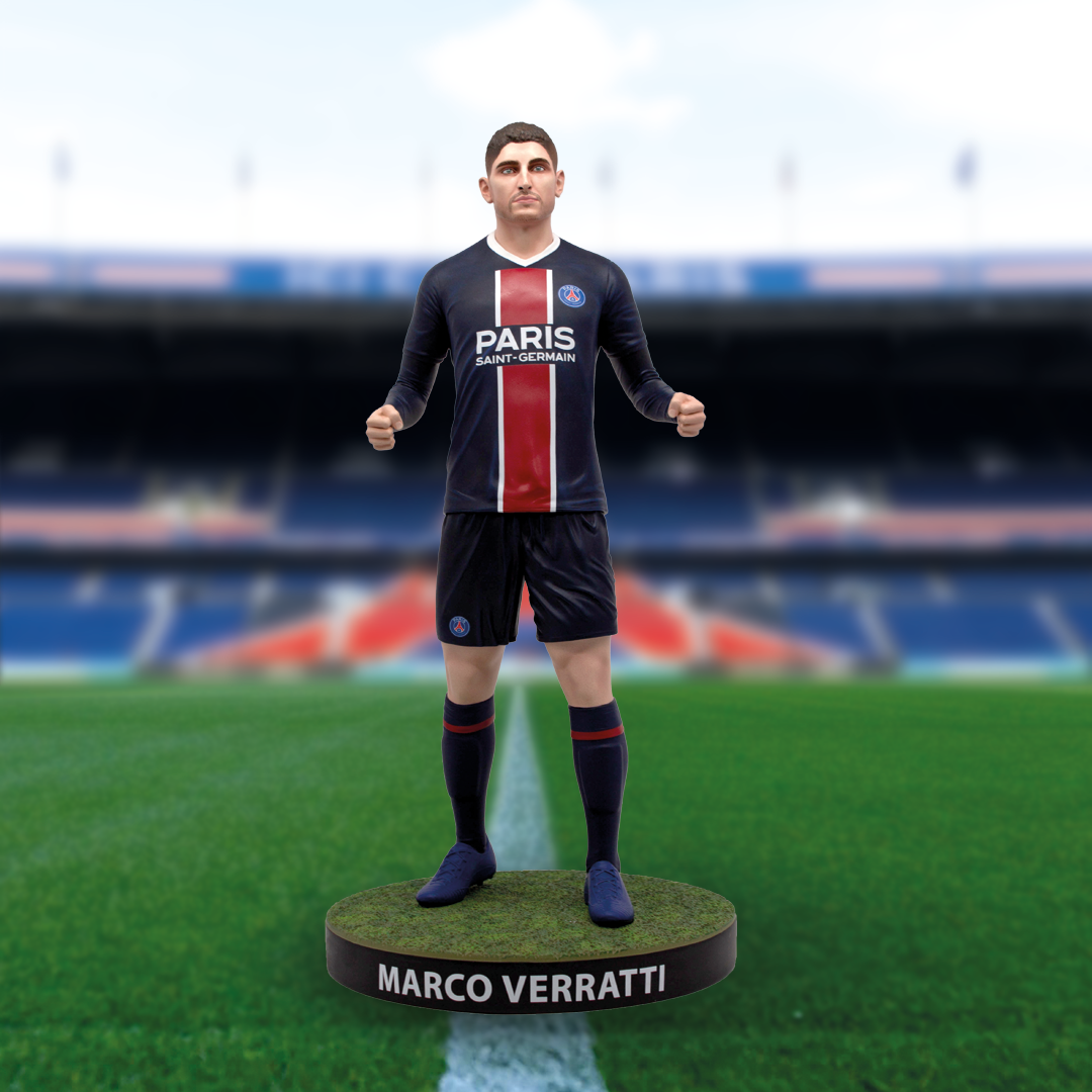 Marco Verratti - Official PSG - Football's Finest 60cm Resin Statue
